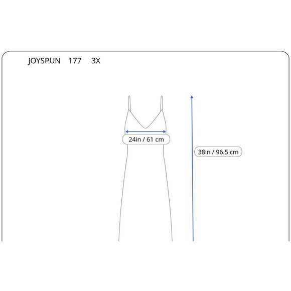 Joyspun Womens Nightgown 3X Plus Adjustable Spaghetti Pink Animal Print ANI9XE - Picture 2 of 10